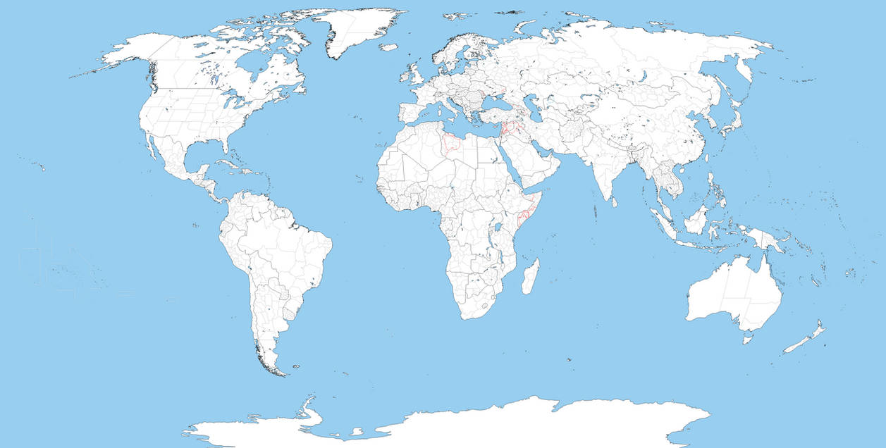 World map with subdivisions (UPDATED) by DinoSpain on DeviantArt