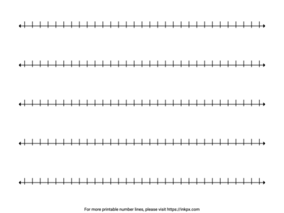 blank number line worksheet 0 10