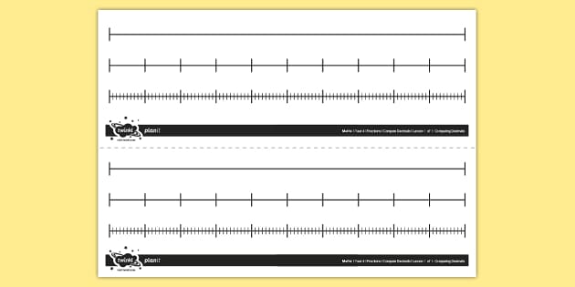 Editable Blank Number Lines | Maths Resource (teacher made)