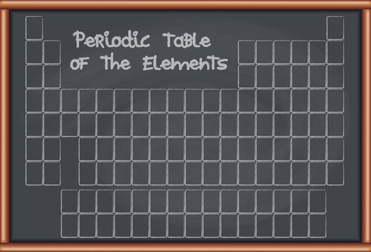 Blank Periodic Table Images - Browse 18,305 Stock Photos, Vectors ...