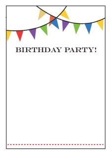 Free Printable Party Invitations Templates