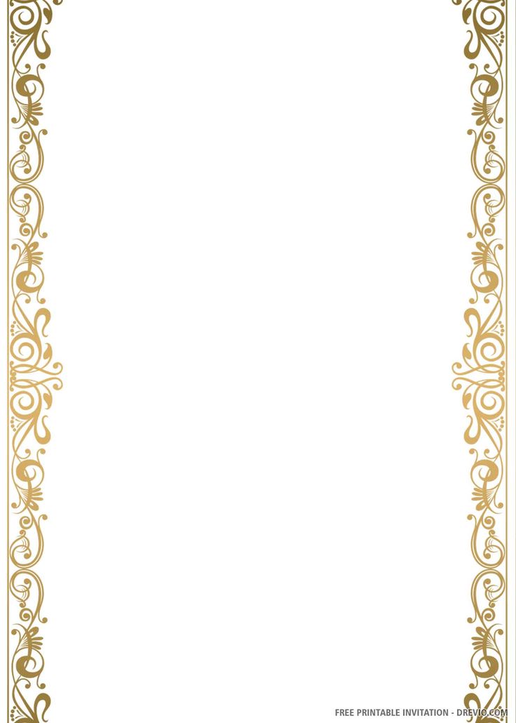 blank printable wedding invitations free