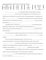 blank reactions worksheet