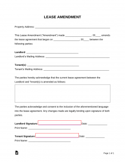 blank rental agreement ohio