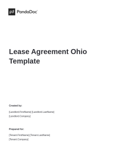 blank rental agreement ohio