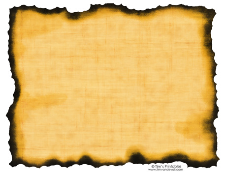 Blank Treasure Map Templates for Children