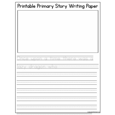 blank writing worksheet for preschool