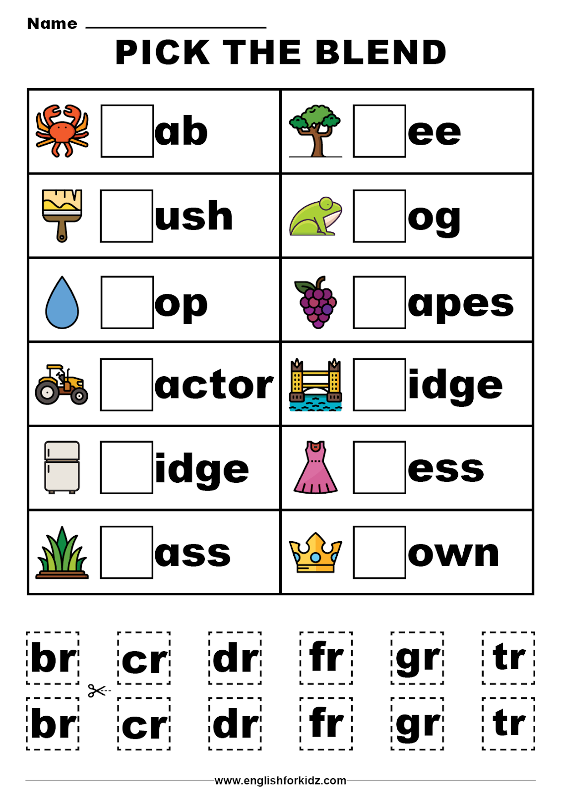 Consonant Blend Worksheet Discount | pferde-quernheim.de