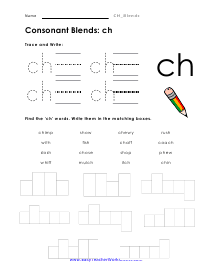 Blend Worksheets