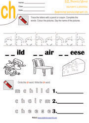 blend worksheet kindergarten