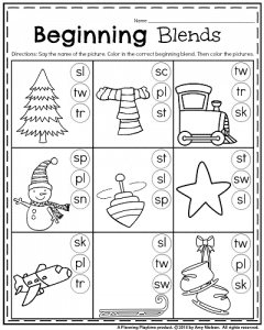 1st Grade Worksheets for January