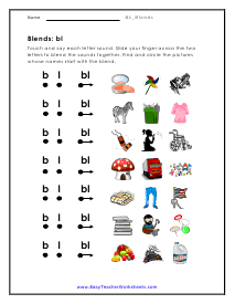 Blend Worksheets