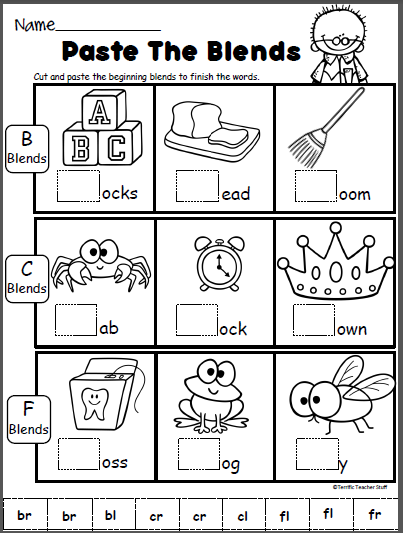 Beginning Blends Worksheet | Made By Teachers