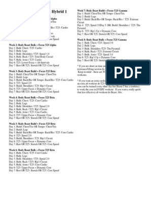 body beast lucky number 7 worksheet