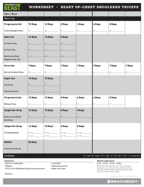 body beast shoulders worksheet