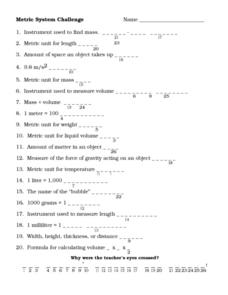 body system challenge worksheet answers