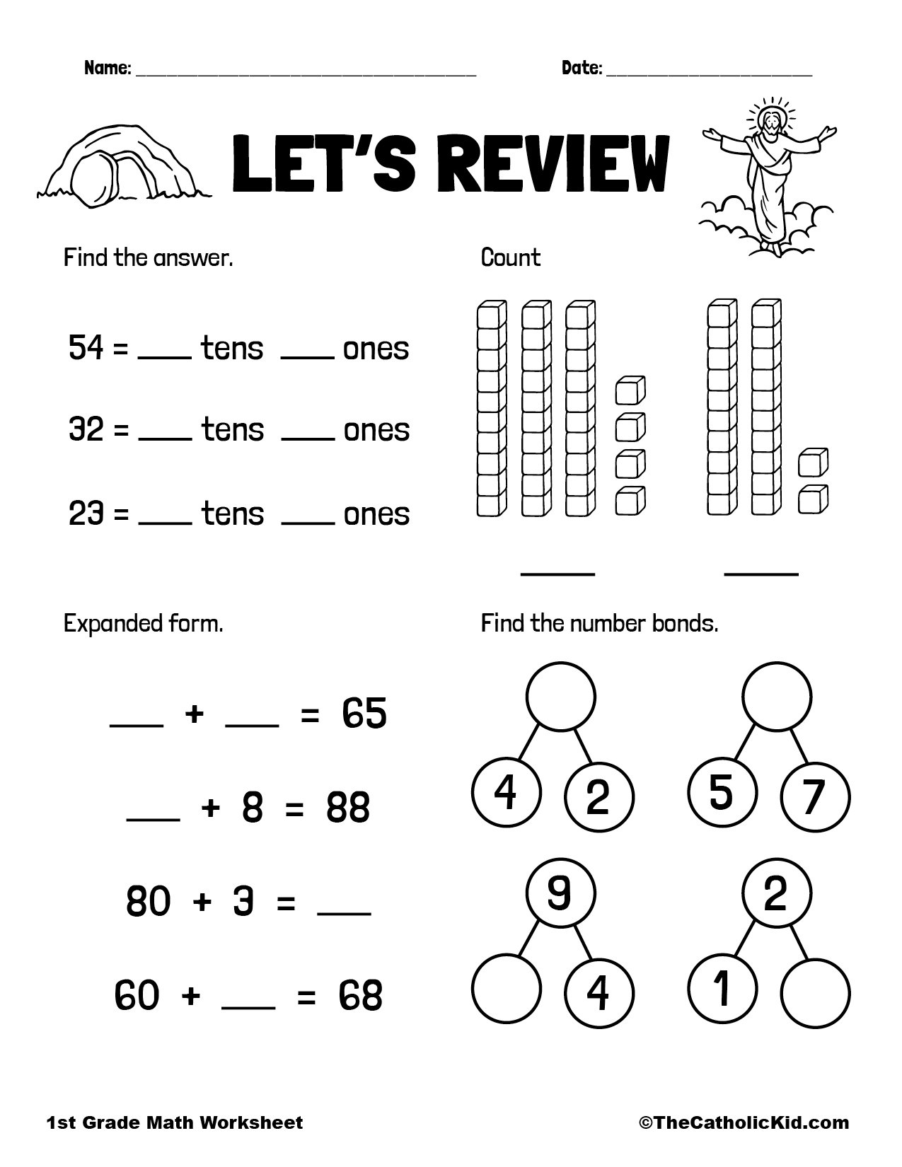 Math Review - TheCatholicKid.com