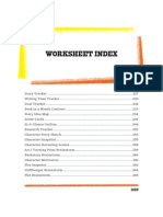 book in a month worksheet