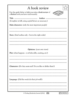 Writing a book review | 1st grade, 2nd grade Reading, Writing ...