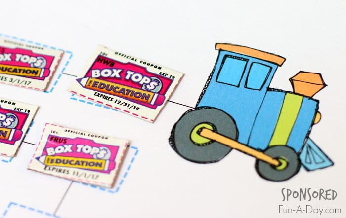 Box Tops Collection {Free Printable Forms} 