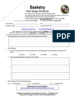 boy scout art merit badge worksheet