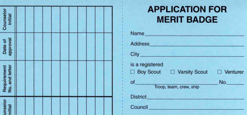 boy scout camping merit badge worksheet answers
