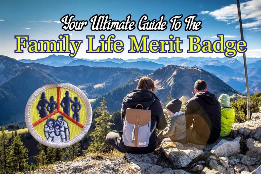 boy scout family life merit badge worksheet