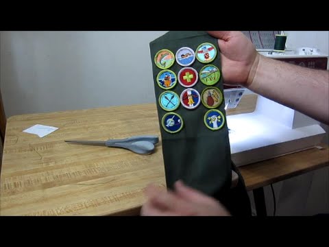 boy scout merit badge placement