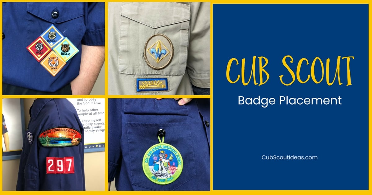 boy scout merit badge placement