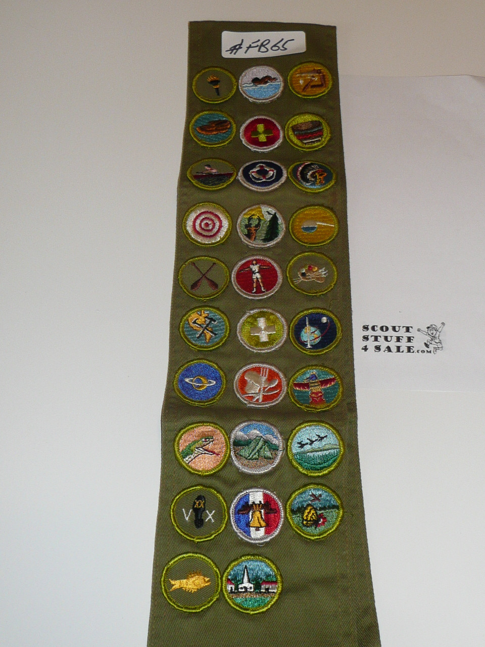 boy scout merit badge placement