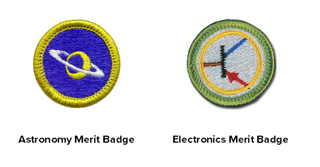 boy scout merit badges astronomy