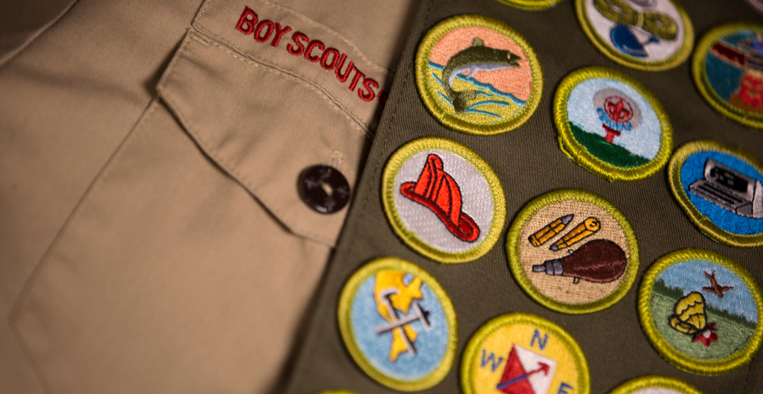 boy scout merit badges labels