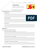 boy scout rank worksheet