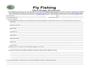 boy scouts of america merit badge worksheet