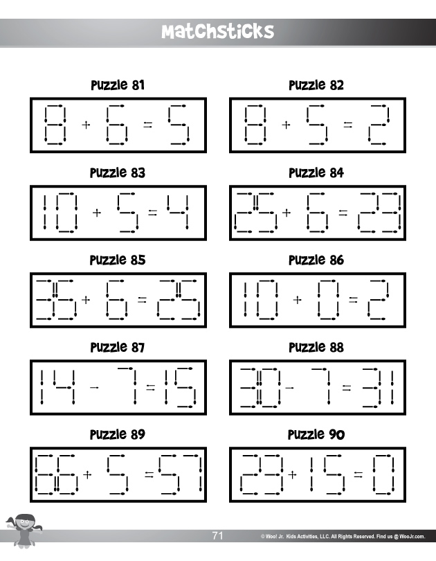 Printable Brain Teasers for Kids | Woo! Jr. Kids Activities ...