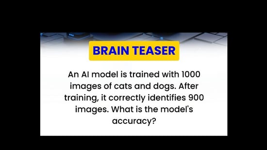 Test your mind power with this AI-related brain teaser. Can you ...