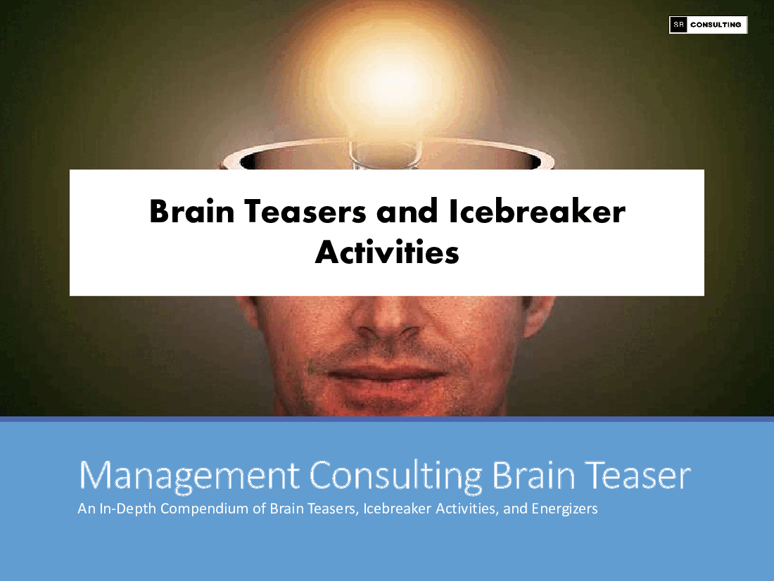 PPT BRAIN TEASERS PowerPoint Presentation, free download ID