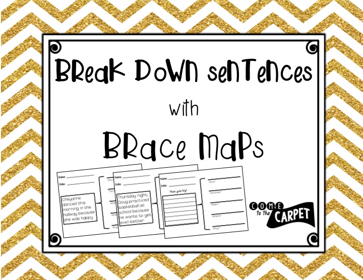 Classroom Freebies Too: Break Down Sentences with Brace Maps