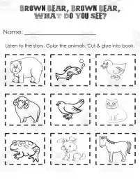 Brown Bear Brown Bear Activity by Teach Simple