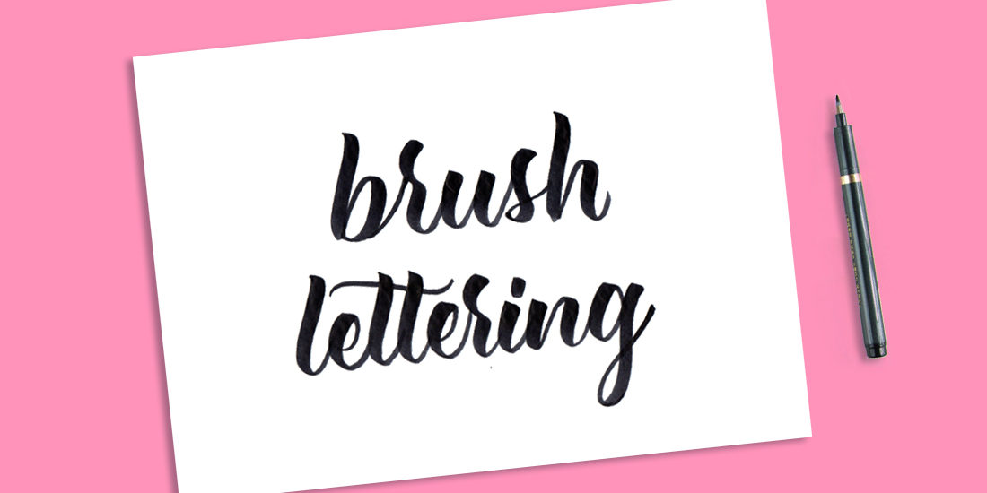 How to Practice Brush Lettering the Right Way - Rayane Alvim ...