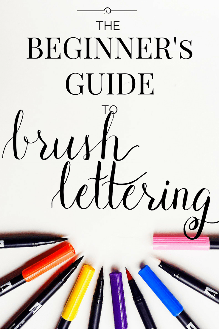 The Beginners Guide to Brush Lettering