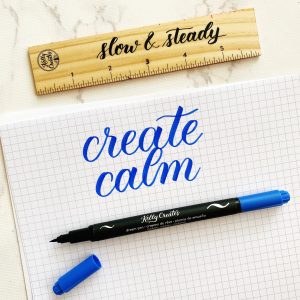 Learn Brush Lettering - Kelly Creates
