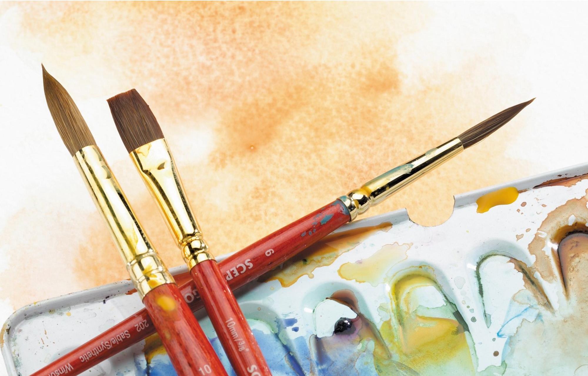brush painting