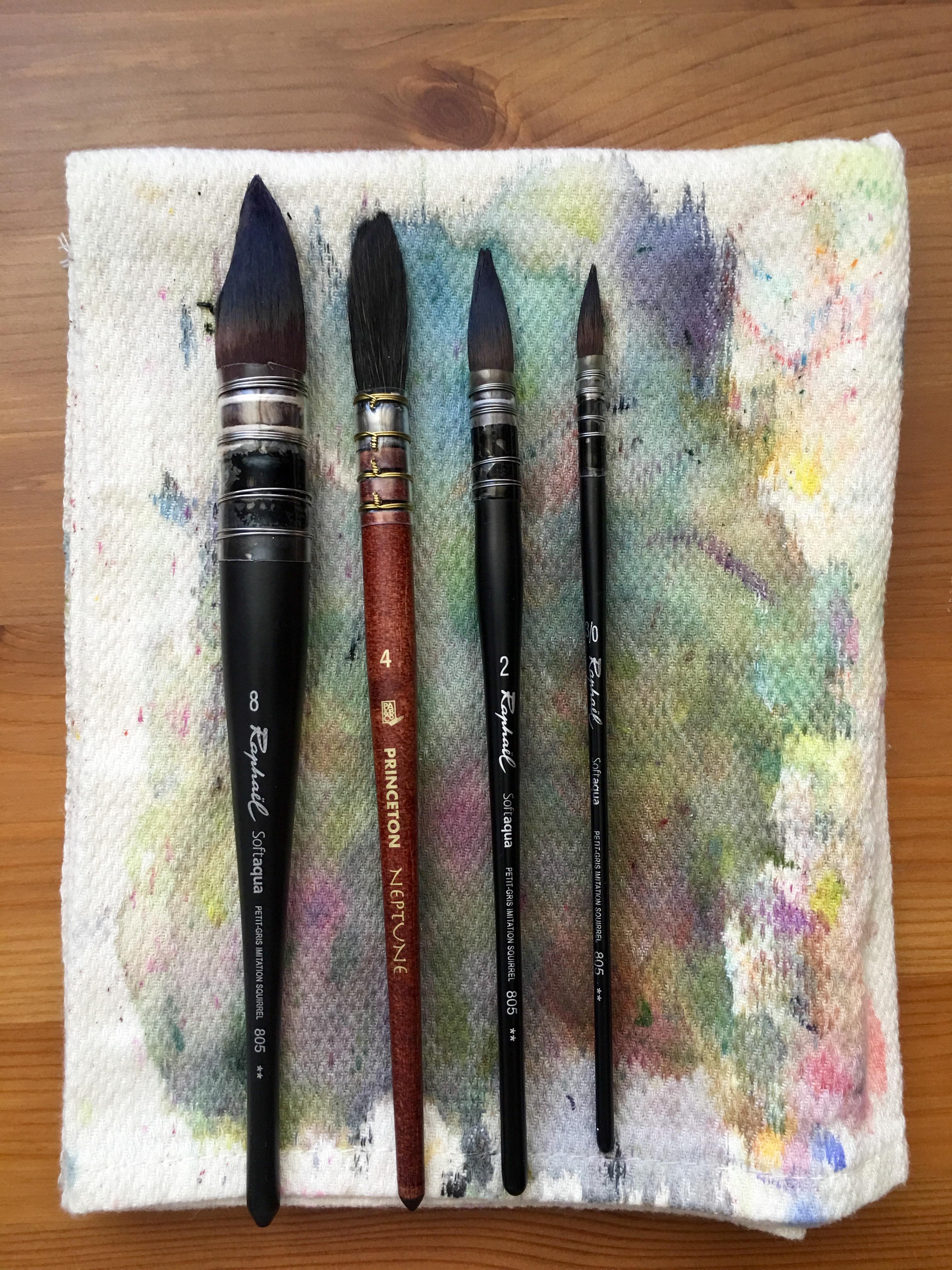 Raphael Brushes Pure Squirrel Mop 803 only for 15.10