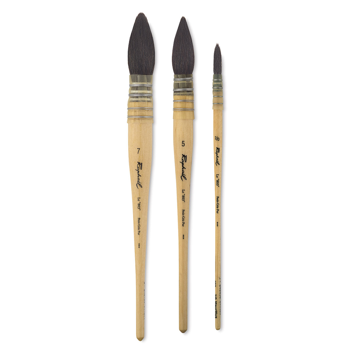 Raphaël Kazan Squirrel Quill Mop Brushes | BLICK Art Materials