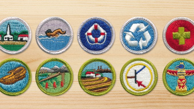 How to earn a merit badge