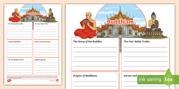 buddhism worksheet
