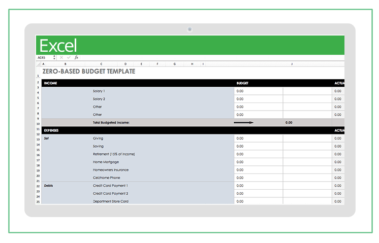 Top Excel Budget Templates | Smartsheet