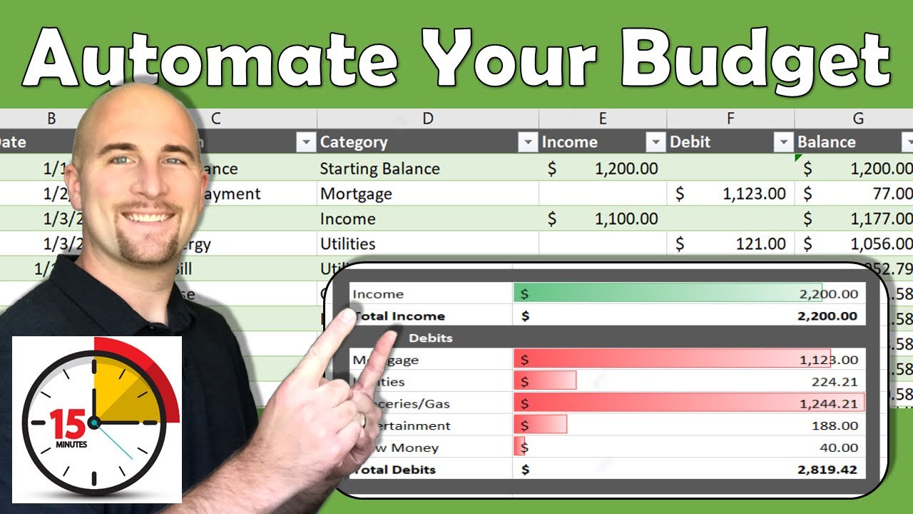 budget worksheet excel