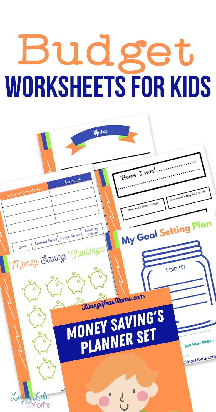 budget worksheet for kids